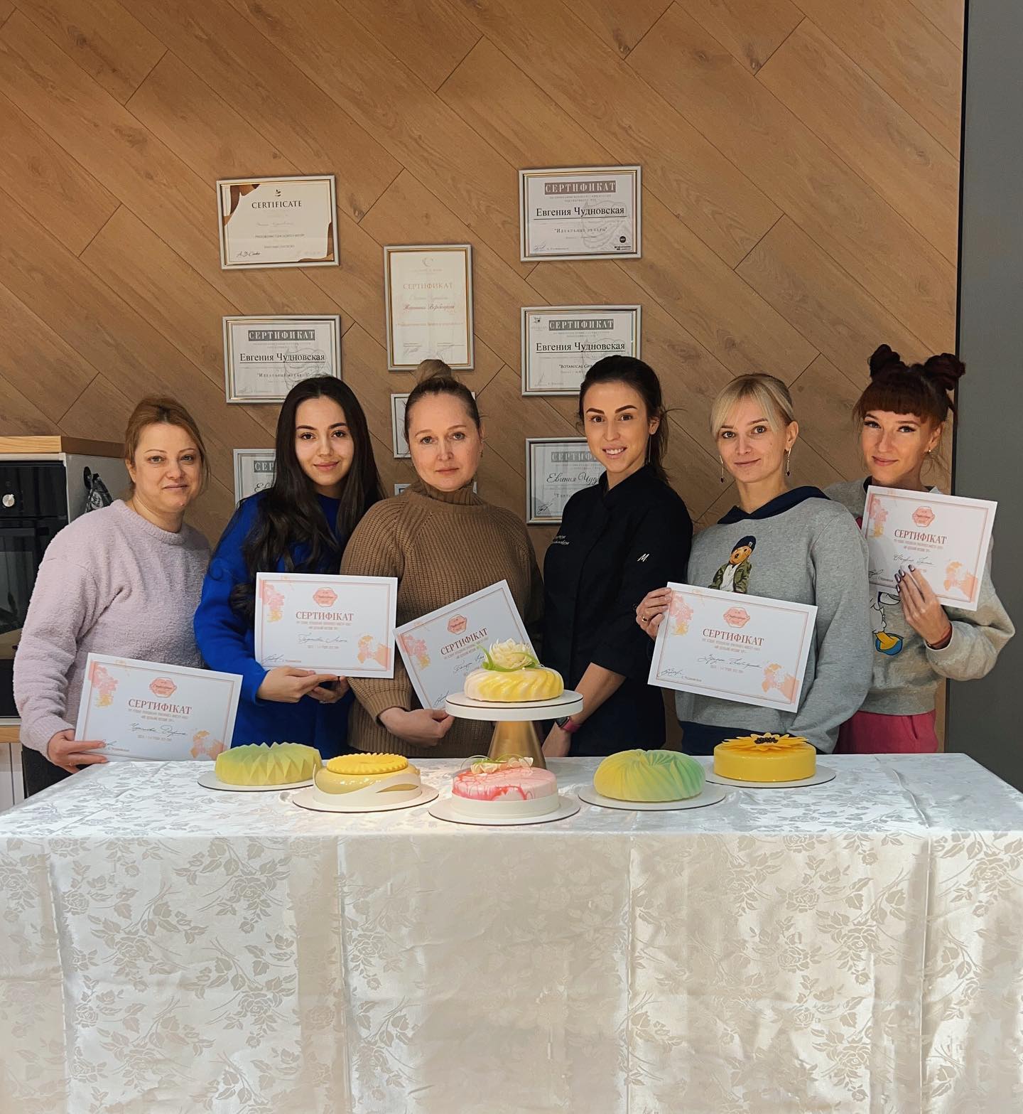 Навчання кондитерів від Євгенії Чудновської